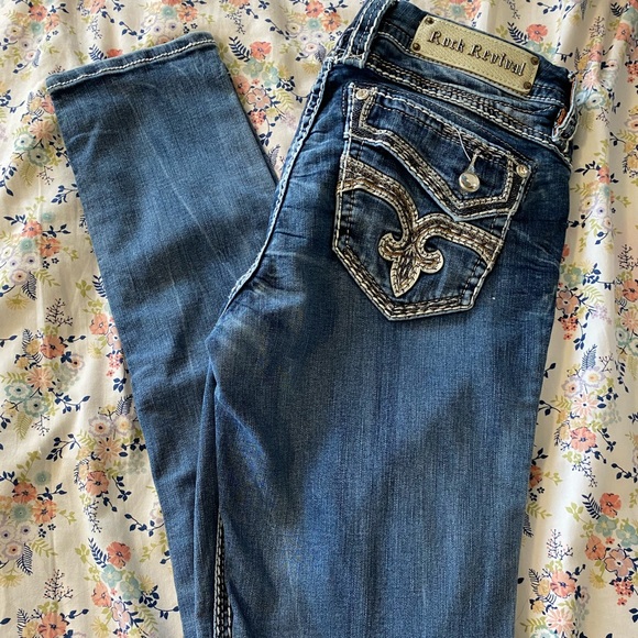Rock Revival Skinny Jeans Size 27 